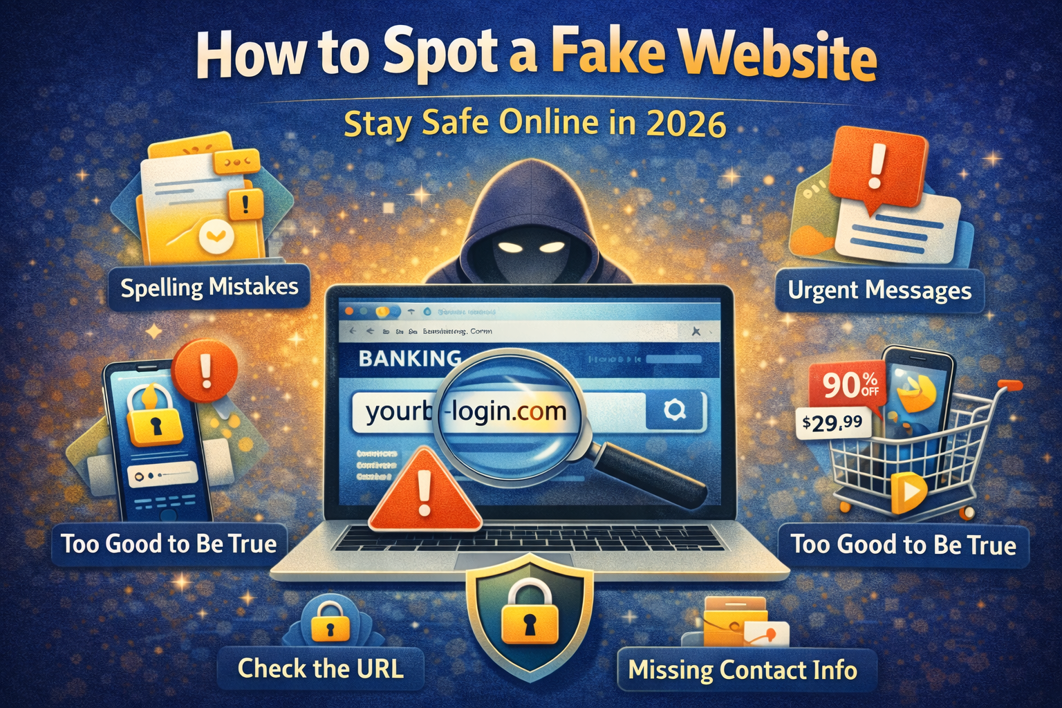 Identify a Fake Website